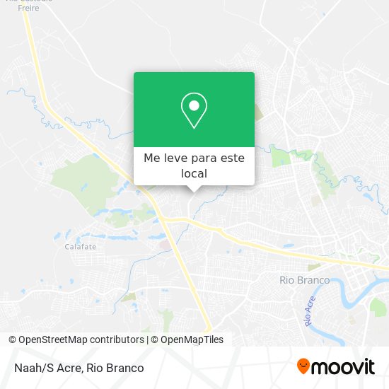 Naah/S Acre mapa