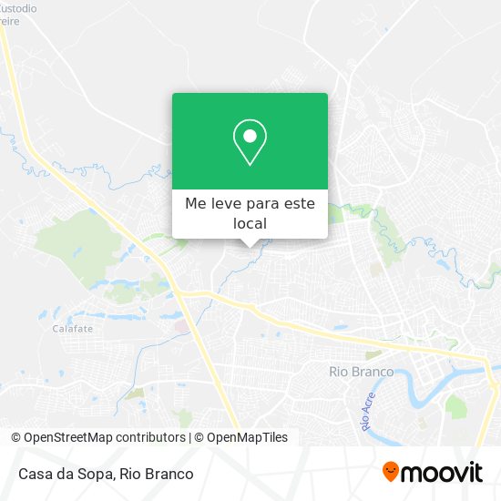 Casa da Sopa mapa