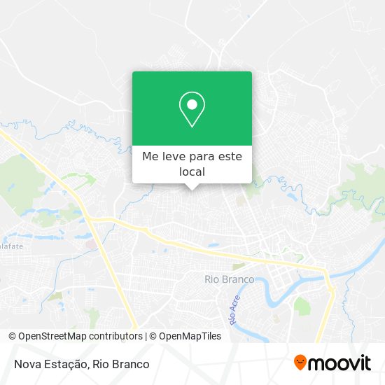 Nova Estação mapa