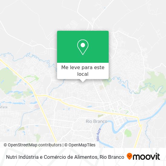 Nutri Indústria e Comércio de Alimentos mapa