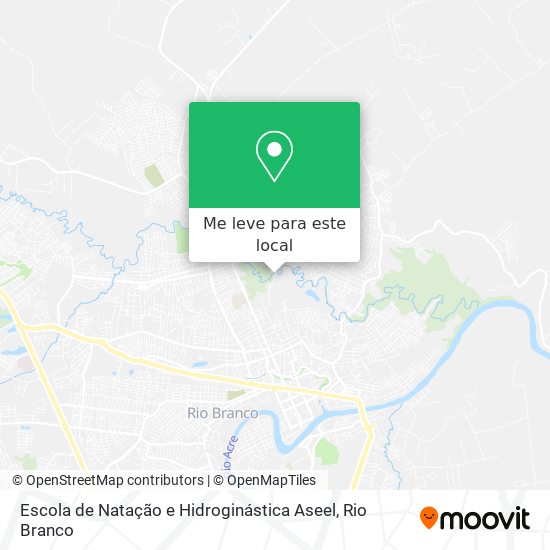 Escola de Natação e Hidroginástica Aseel mapa