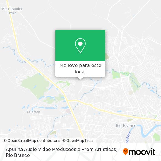 Apurina Audio Video Producoes e Prom Artisticas mapa