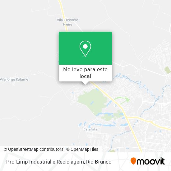Pro-Limp Industrial e Reciclagem mapa