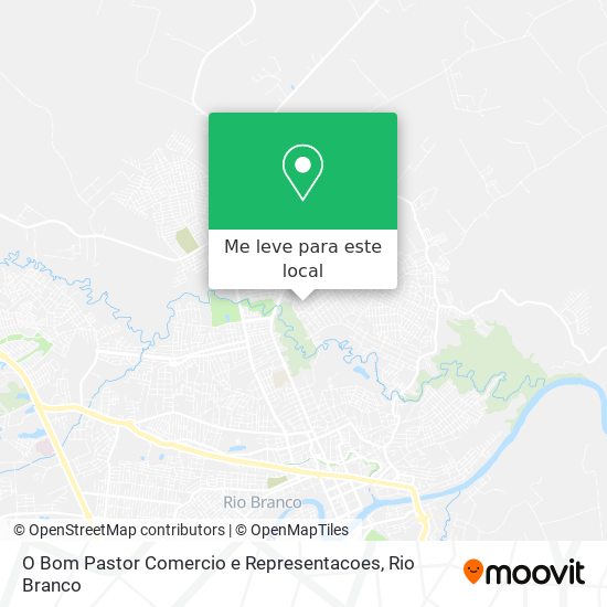 O Bom Pastor Comercio e Representacoes mapa