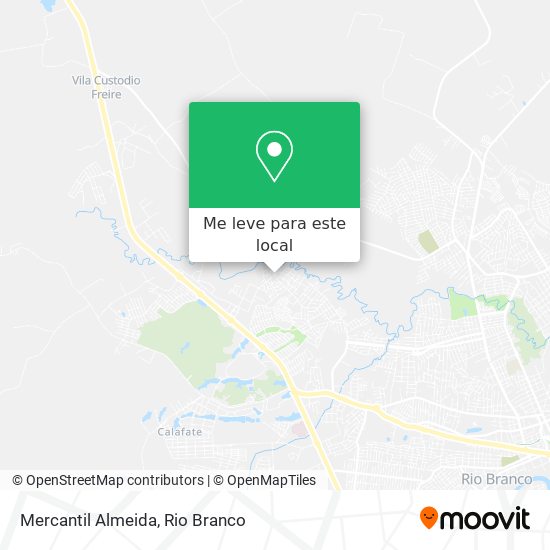 Mercantil Almeida mapa