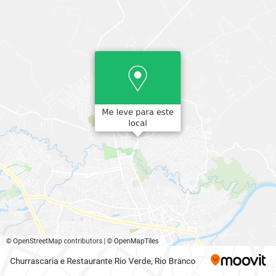 Churrascaria e Restaurante Rio Verde mapa