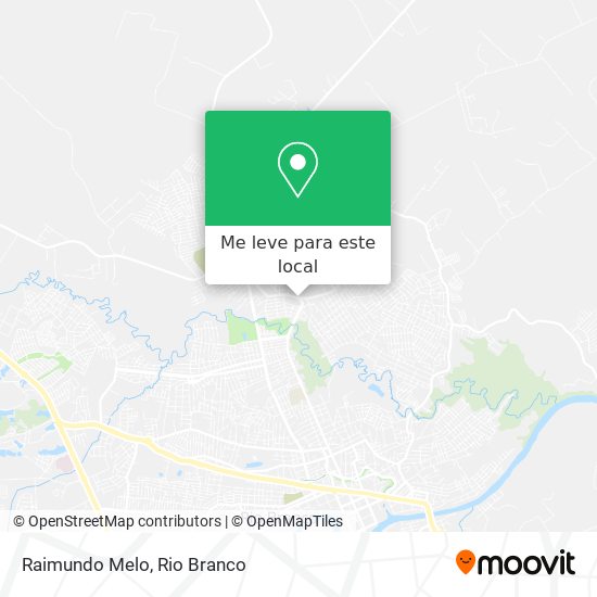 Raimundo Melo mapa