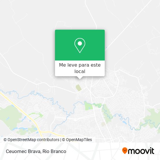 Ceuomec Brava mapa