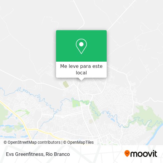 Evs Greenfitness mapa