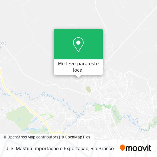 J. S. Mastub Importacao e Exportacao mapa