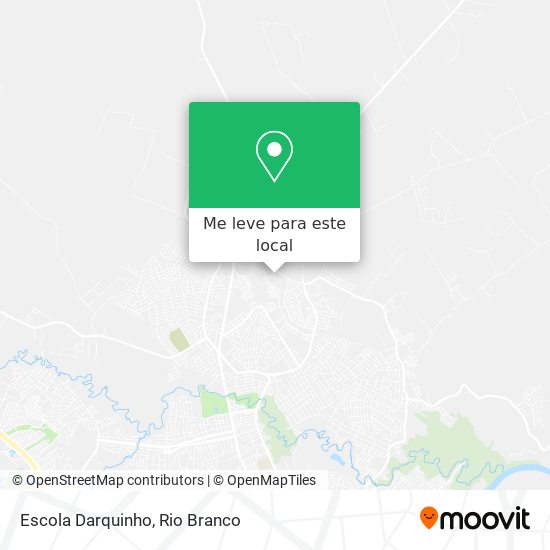 Escola Darquinho mapa