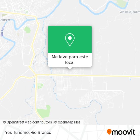 Yes Turismo mapa