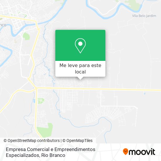 Empresa Comercial e Empreendimentos Especializados mapa