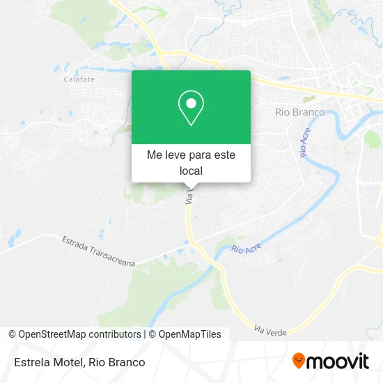 Estrela Motel mapa