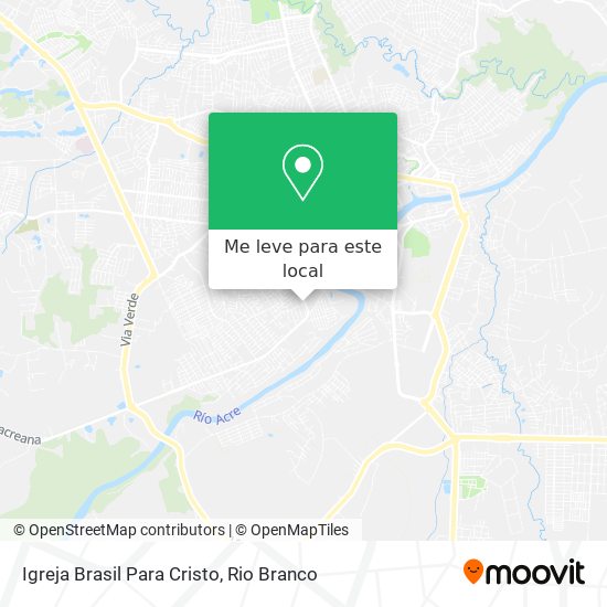 Igreja Brasil Para Cristo mapa