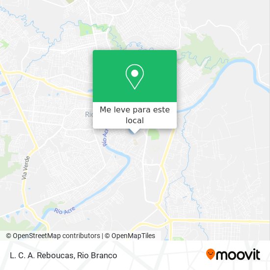 L. C. A. Reboucas mapa