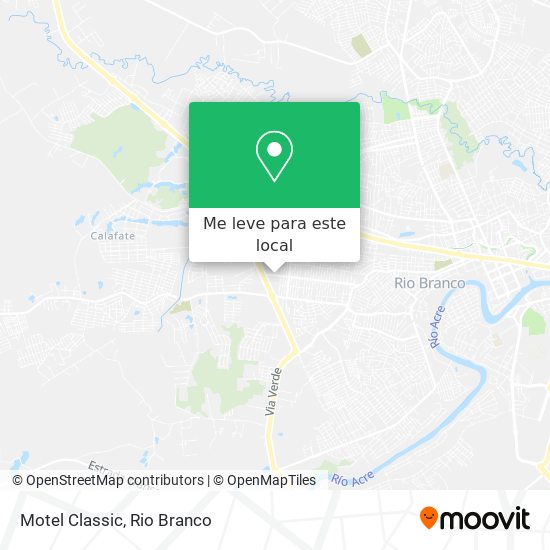 Motel Classic mapa