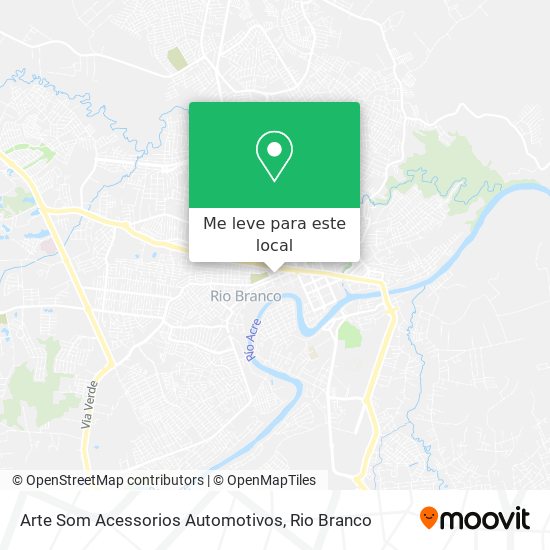 Arte Som Acessorios Automotivos mapa