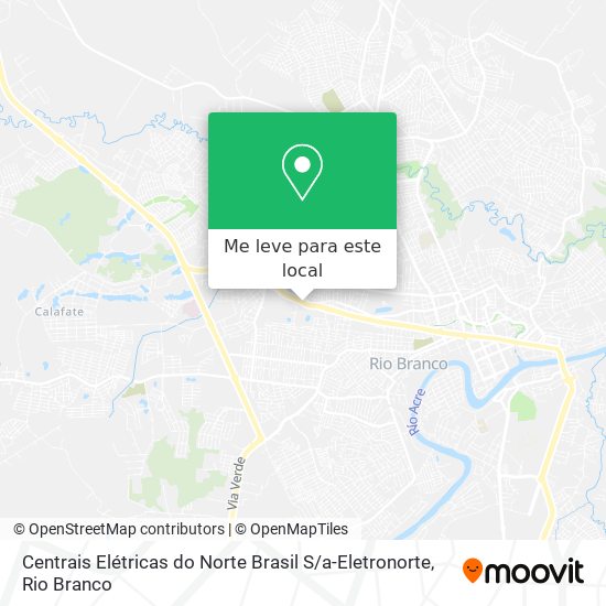 Centrais Elétricas do Norte Brasil S / a-Eletronorte mapa
