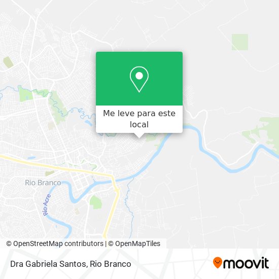 Dra Gabriela Santos mapa