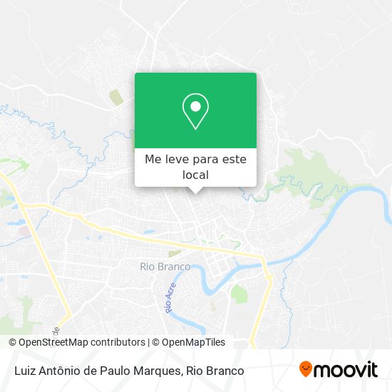 Luiz Antônio de Paulo Marques mapa