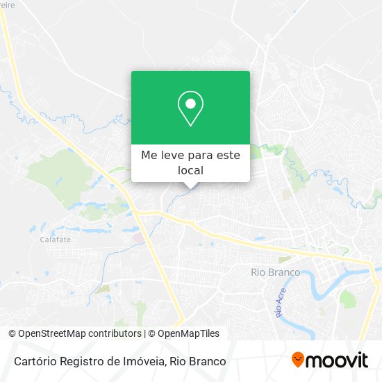 Cartório Registro de Imóveia mapa
