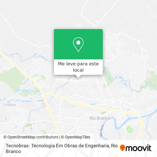 Tecnobras- Tecnologia Em Obras de Engenharia mapa