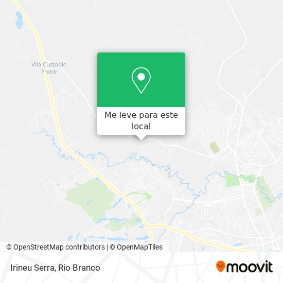 Irineu Serra mapa