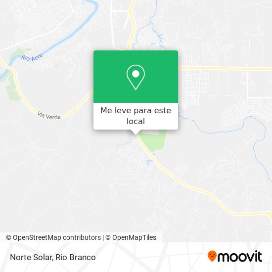 Norte Solar mapa