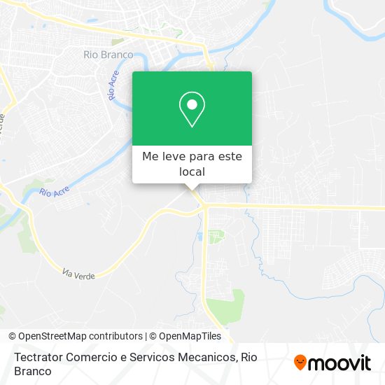 Tectrator Comercio e Servicos Mecanicos mapa