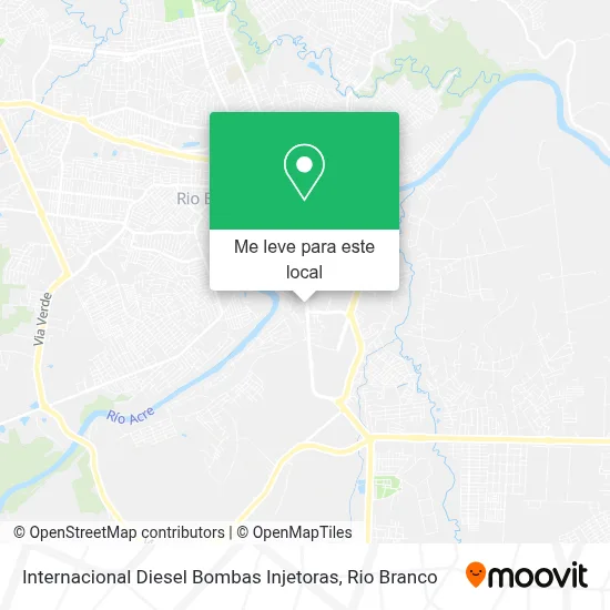 Internacional Diesel Bombas Injetoras mapa