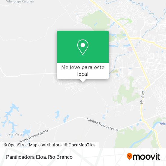 Panificadora Eloa mapa