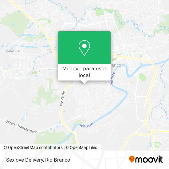 Sexlove Delivery mapa