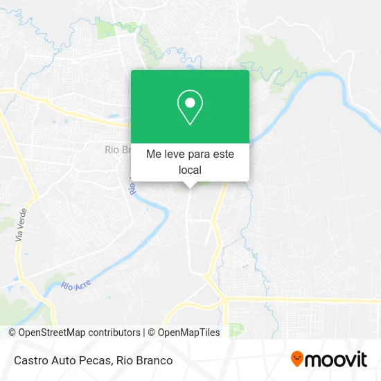 Castro Auto Pecas mapa
