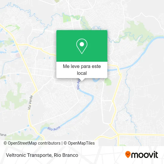 Veltronic Transporte mapa