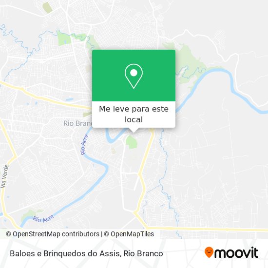 Baloes e Brinquedos do Assis mapa