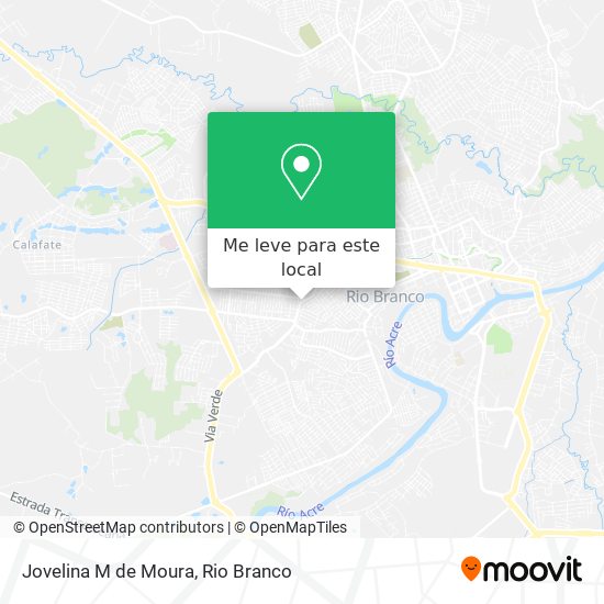 Jovelina M de Moura mapa