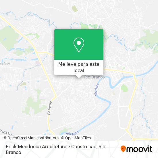 Erick Mendonca Arquitetura e Construcao mapa