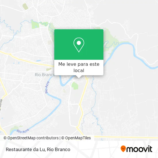 Restaurante da Lu mapa