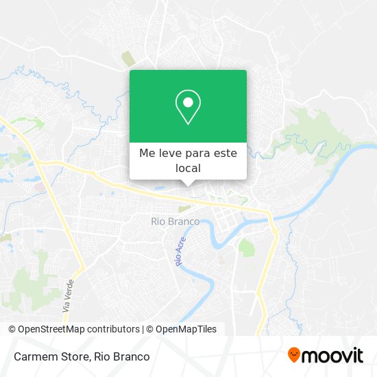 Carmem Store mapa