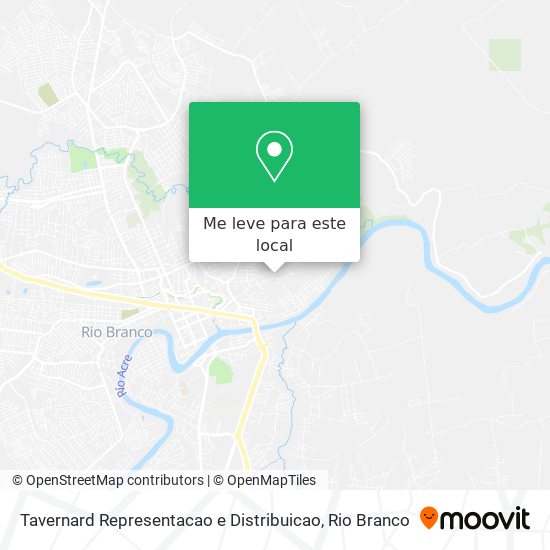 Tavernard Representacao e Distribuicao mapa