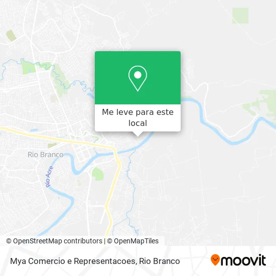 Mya Comercio e Representacoes mapa