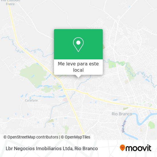 Lbr Negocios Imobiliarios Ltda mapa