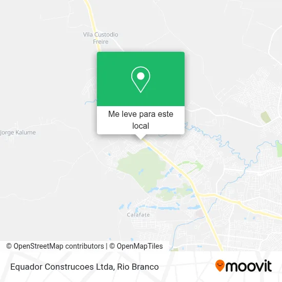 Equador Construcoes Ltda mapa