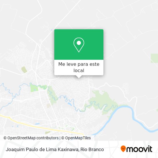 Joaquim Paulo de Lima Kaxinawa mapa