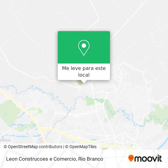 Leon Construcoes e Comercio mapa