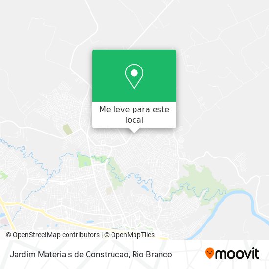 Jardim Materiais de Construcao mapa