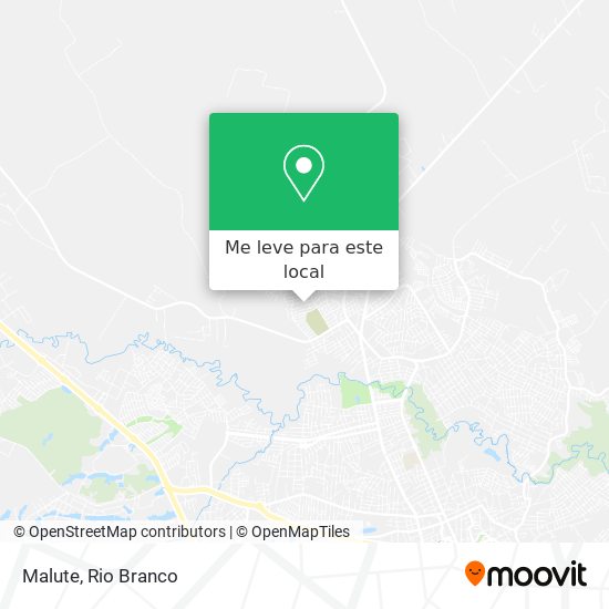 Malute mapa