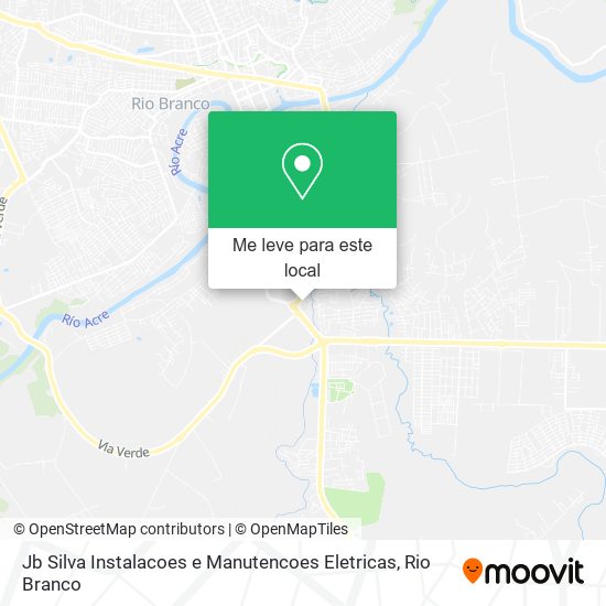 Jb Silva Instalacoes e Manutencoes Eletricas mapa