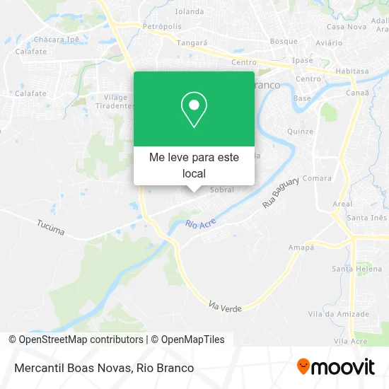 Mercantil Boas Novas mapa